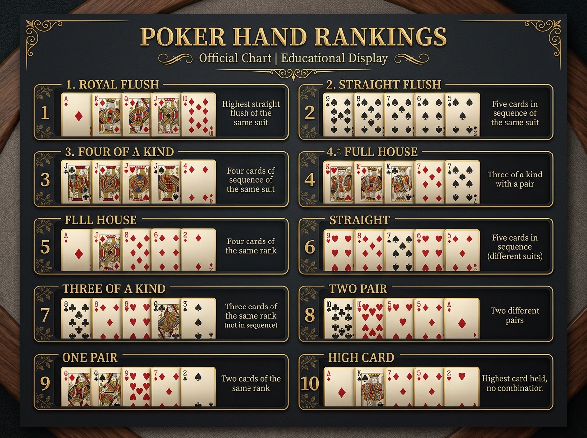 Combinaisons poker